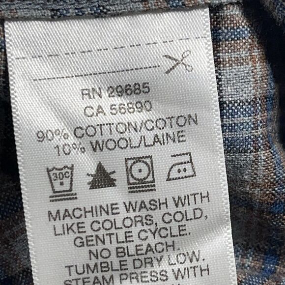 Pendleton Somerset Flannel Shirt Men  Small Button Down Plaid Long Sleeve Casual - Picture 10 of 12